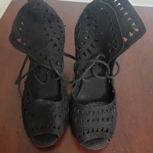 Yami Micaela Black Salsa Shoes